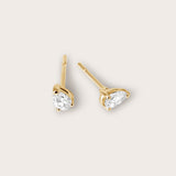 Pear Studs (0.5tcw)