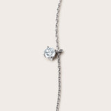 Round Diamond Pendant Necklace