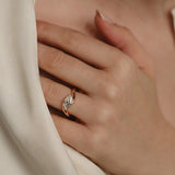 Marquise Curve Ring