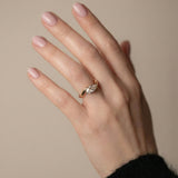 Marquise Curve Ring