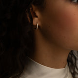 Pavé Diamond Hoops Large -korvakorut