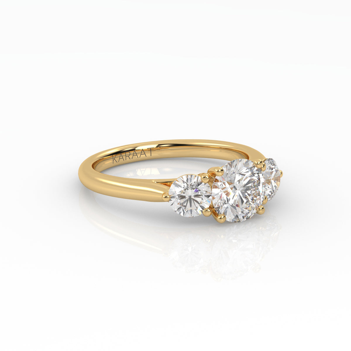 Trilogy rings – Karaat