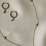 Diamond Station Necklace