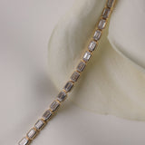 Emerald Bezel Tennis Bracelet