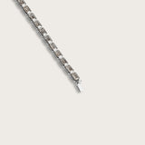 Emerald Bezel Tennis Bracelet