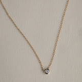 Petite Bezel Necklace