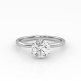 The Round Six Prong Solitaire