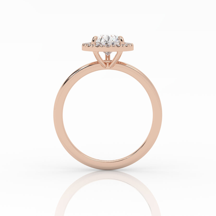 The Pear Solitaire with Halo